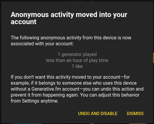 A screenshot of the dialog shown to the user when they click "Learn more" on the previous banner